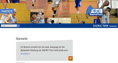Desktop Screenshot of mjc-basketball.de