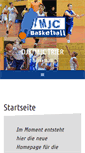 Mobile Screenshot of mjc-basketball.de